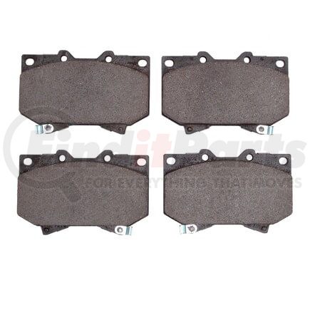 1551-0812-00 by DYNAMIC FRICTION COMPANY - 5000 Advanced Brake Pads - Ceramic