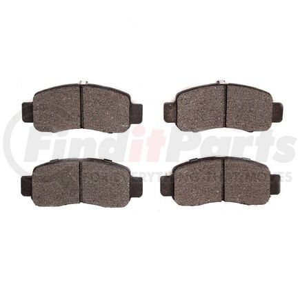 1551-0832-00 by DYNAMIC FRICTION COMPANY - 5000 Advanced Brake Pads - Ceramic