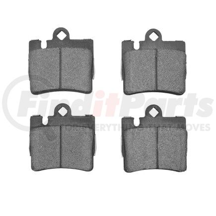 1551-0848-00 by DYNAMIC FRICTION COMPANY - 5000 Advanced Brake Pads - Low Metallic