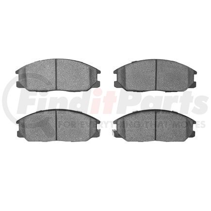 1551-0864-00 by DYNAMIC FRICTION COMPANY - 5000 Advanced Brake Pads - Ceramic