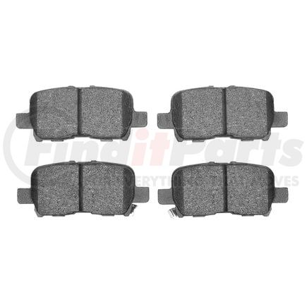 1551-0865-00 by DYNAMIC FRICTION COMPANY - 5000 Advanced Brake Pads - Ceramic