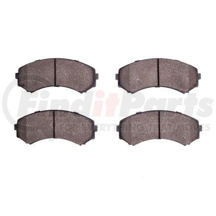 1551-0867-00 by DYNAMIC FRICTION COMPANY - 5000 Advanced Brake Pads - Ceramic