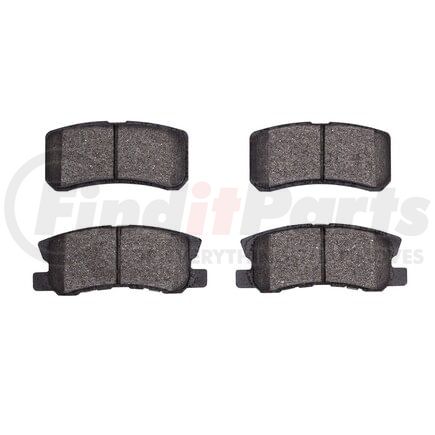 1551-0868-00 by DYNAMIC FRICTION COMPANY - 5000 Advanced Brake Pads - Ceramic