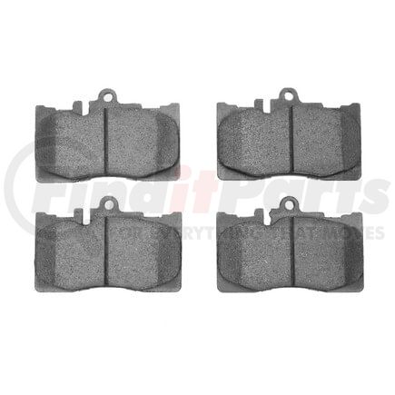 1551-0870-00 by DYNAMIC FRICTION COMPANY - 5000 Advanced Brake Pads - Ceramic