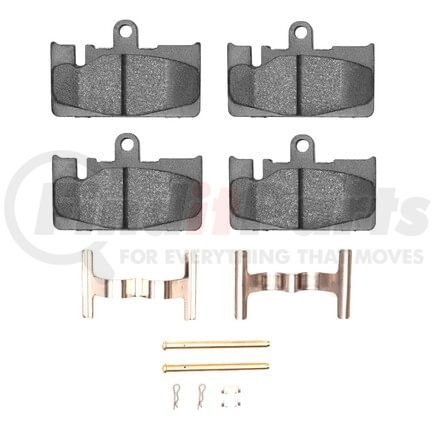 1551-0871-01 by DYNAMIC FRICTION COMPANY - 5000 Advanced Pads - Ceramic and Hardware Kit