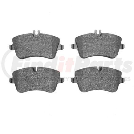 1551-0872-00 by DYNAMIC FRICTION COMPANY - 5000 Advanced Brake Pads - Low Metallic