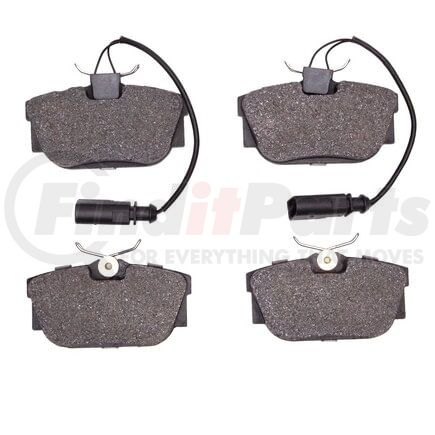 1551-0877-20 by DYNAMIC FRICTION COMPANY - 5000 Advanced Brake Pads - Semi Metallic