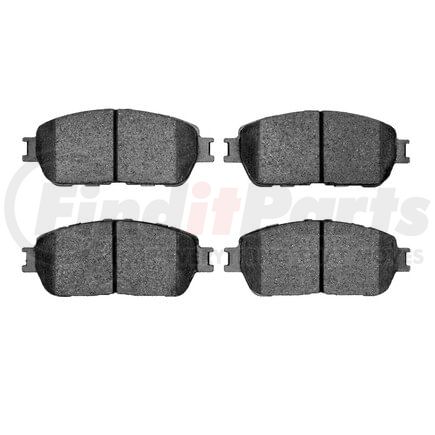 1551-0906-10 by DYNAMIC FRICTION COMPANY - 5000 Advanced Brake Pads - Ceramic