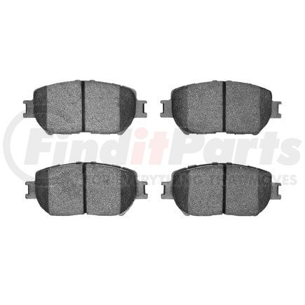 1551-0908-00 by DYNAMIC FRICTION COMPANY - 5000 Advanced Brake Pads - Ceramic