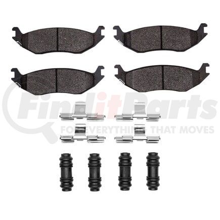 1310-0898-01 by DYNAMIC FRICTION COMPANY - 3000 Ceramic Pads and Hardware Kit