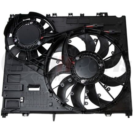 76411 by FOUR SEASONS - Radiator / Condenser Fan Motor Assembly
