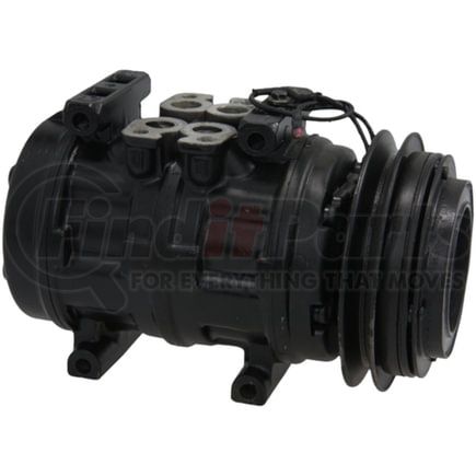 67383 by FOUR SEASONS - Reman Nippondenso 10P17C Compressor w/ Clutch