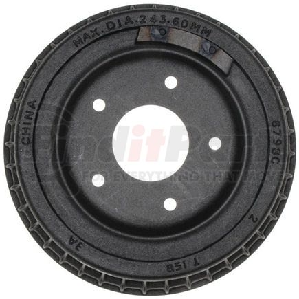Raybestos 2045 Brake Drum Raybestos R-Line Brake Drum