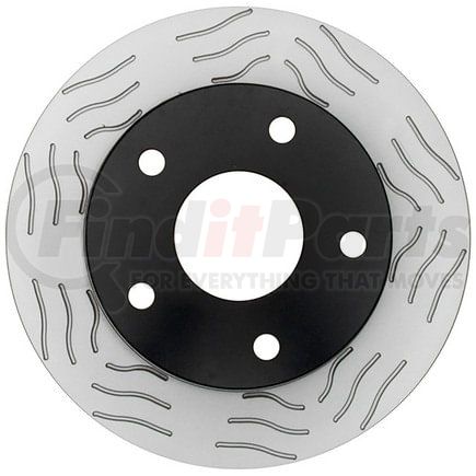 76447PER by RAYBESTOS - Raybestos Specialty - Street Performance S-Groove Brake Rotor