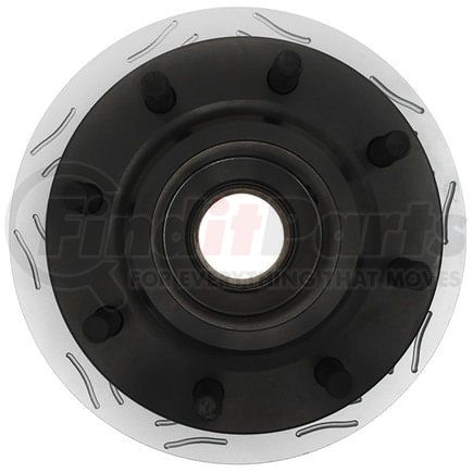 76465PER by RAYBESTOS - Raybestos Specialty - Street Performance S-Groove Brake Rotor & Hub Assy