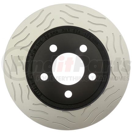 780257PER by RAYBESTOS - Raybestos Specialty - Street Performance S-Groove Brake Rotor