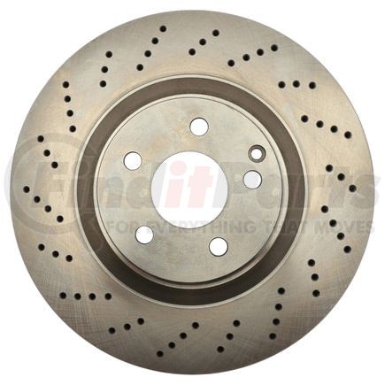 980818R by RAYBESTOS - Raybestos R-Line Brake Rotor