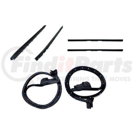 KG4218 by FAIRCHILD - Door Seal & Belt Weatherstrip Kit