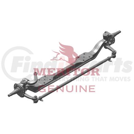 MFS10122ANL10 by MERITOR - Non-Drive Steer Axle Assembly, Front Steer Axle Unit