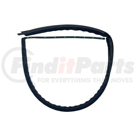 F4121 by FAIRCHILD - Roof Panel Weatherstrip Seal - Front, Passenger, for 1999-2016 Ford Super Duty Trucks