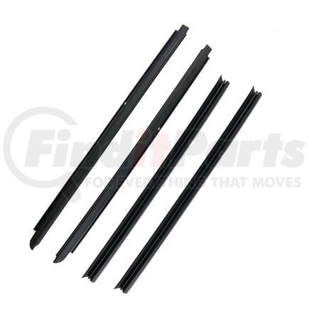 KD2077 by FAIRCHILD - Front Inner & Outer Belt Weatherstrip 4 pc Kit