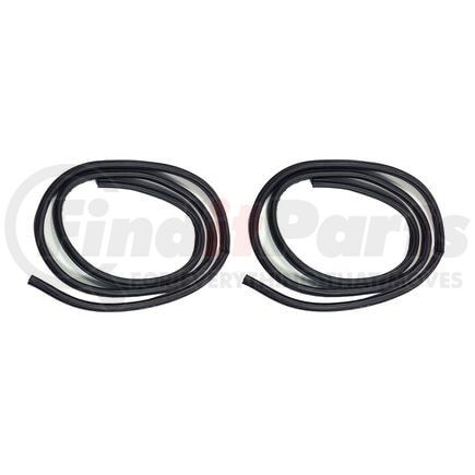 KD3044 by FAIRCHILD - Door Seal Kit - Rear, Driver and Passenger Side, for 1998-2003 Dodge Durango