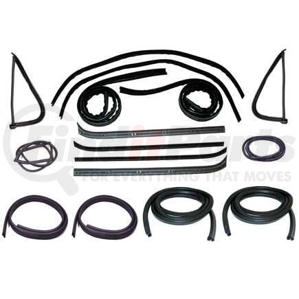 KF1005-16 by FAIRCHILD - Belt Weatherstrip--Window Channel--Door Seal Kit