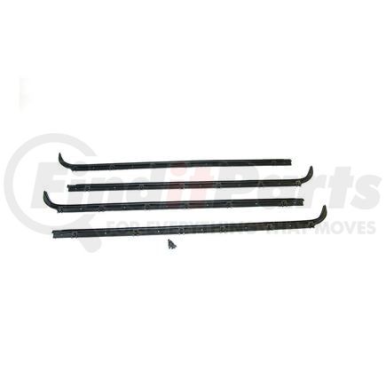 KF2021 by FAIRCHILD - Door Window Belt Weatherstrip Kit - RH and LH, Inner and Outer, without Vent