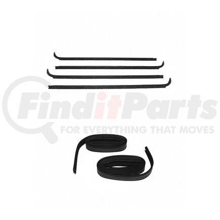 KF2023 by FAIRCHILD - Window Channel Kit - RH and LH, Inner and Outer, for 1984-1988 Ford Bronco II and Ranger