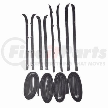 KG1009-12 by FAIRCHILD - Belt Weatherstrip and Window Channel Kit