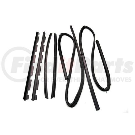 KG2083 by FAIRCHILD - Door Window Belt Weatherstrip Kit - 6 Pcs., RH and LH, Inner and Outer, For 1988-00 GMC Pickup 1500 2500 3500