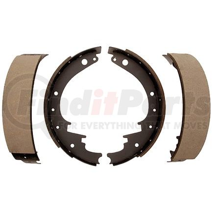 197PG by RAYBESTOS - Raybestos Element3 Organic Brake Shoe