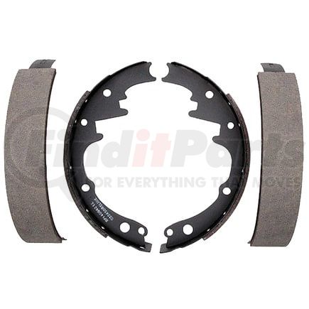 280PG by RAYBESTOS - Raybestos Element3 Organic Brake Shoe