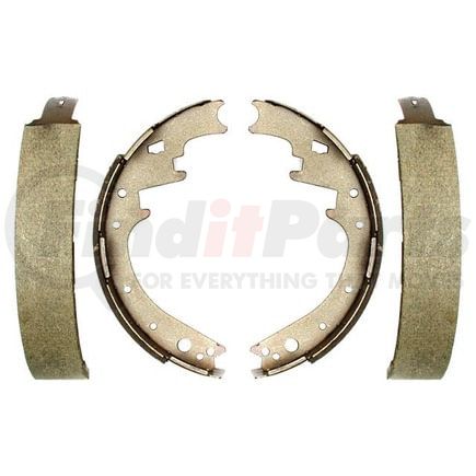 334PG by RAYBESTOS - Raybestos Element3 Organic Brake Shoe