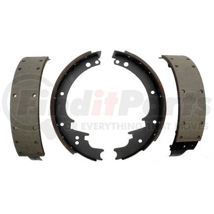 345PG by RAYBESTOS - Brake Parts Inc Raybestos Element3 Organic Drum Brake Shoe