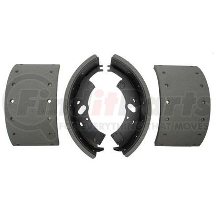 383PG by RAYBESTOS - Brake Parts Inc Raybestos Element3 Organic Drum Brake Shoe