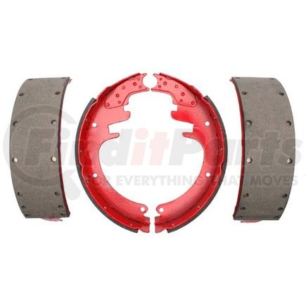 Raybestos 418PG Drum Brake Shoe Brake Parts Inc Raybestos Element3 Organic Drum Brake Shoe