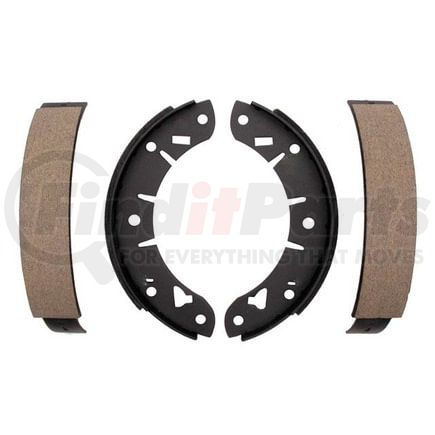 437PG by RAYBESTOS - Raybestos Element3 Organic Brake Shoe