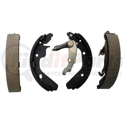 504PG by RAYBESTOS - Raybestos Element3 Organic Brake Shoe