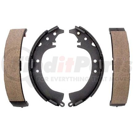 587PG by RAYBESTOS - Raybestos Element3 Organic Brake Shoe