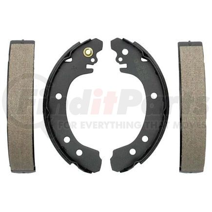 637PG by RAYBESTOS - Raybestos Element3 Organic Brake Shoe