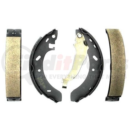 698PG by RAYBESTOS - Raybestos Element3 Organic Brake Shoe