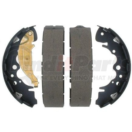 789PG by RAYBESTOS - Raybestos Element3 Organic Brake Shoe