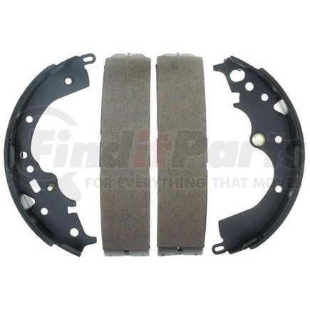 804PG by RAYBESTOS - Raybestos Element3 Organic Brake Shoe