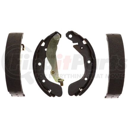 814APG by RAYBESTOS - Raybestos Element3 Organic Brake Shoe