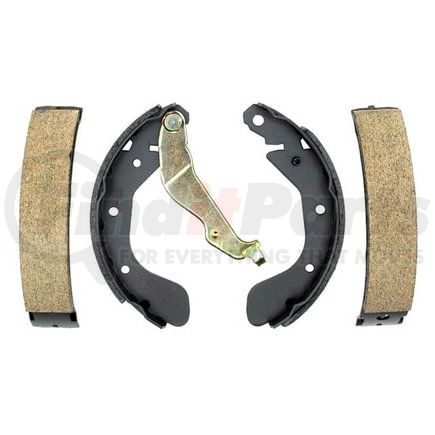 814PG by RAYBESTOS - Raybestos Element3 Organic Brake Shoe