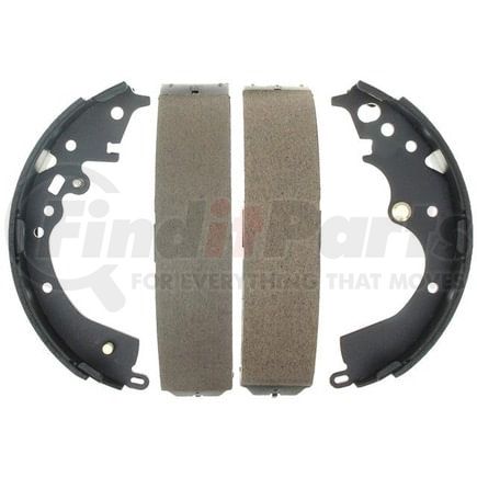 871PG by RAYBESTOS - Raybestos Element3 Organic Brake Shoe