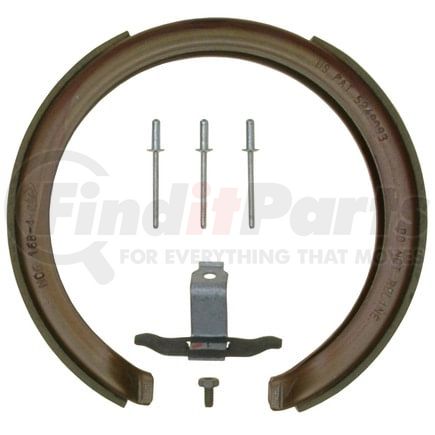 883PG by RAYBESTOS - Raybestos Element3 Organic Parking Brake Shoe