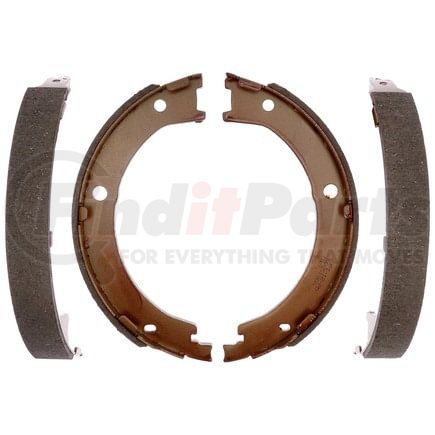 933PG by RAYBESTOS - Raybestos Element3 Organic Parking Brake Shoe