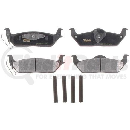 ATD1012M by RAYBESTOS - Brake Parts Inc Raybestos AT Overstock Metallic Disc Brake Pad Set